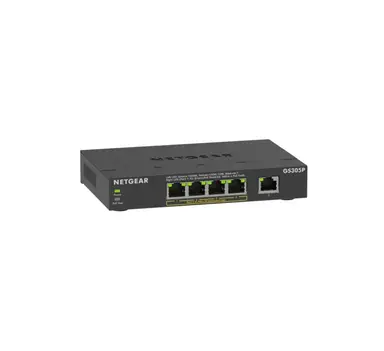 NETGEAR 5-Port Gigabit Ethernet Unmanaged PoE+ Essentials Switch (63W)