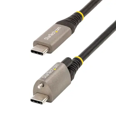 StarTech.com 50CM Top Screw Locking USB C Cable