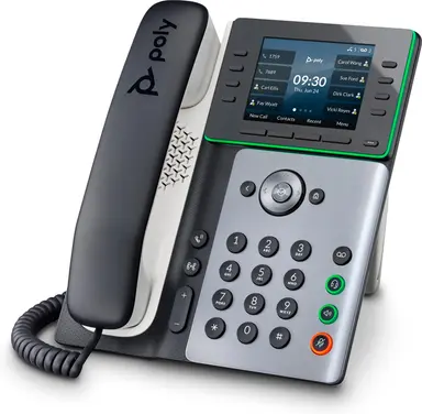 HP Poly Edge E300 IP Phone and Poe-Enabled with Power Supply US, image 7
