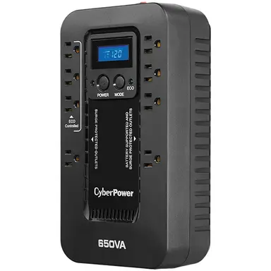 CyberPower Systems (USA) UPS - Standby - 120 Vac +/-5% - 390WATT - 650VA - 15A - NEMA 5-15R, image 7