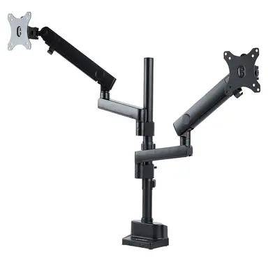 StarTech.com VESA 75X75/100X100MM Desk Mount Dual Monitor Arm for 2X 32 Inch (16:9) Displays