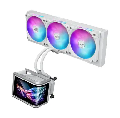 ASUS Rog Ryuo IV Slc 360 Argb White Edition All-In-One CPU Liquid Cooler Shorte, image 8