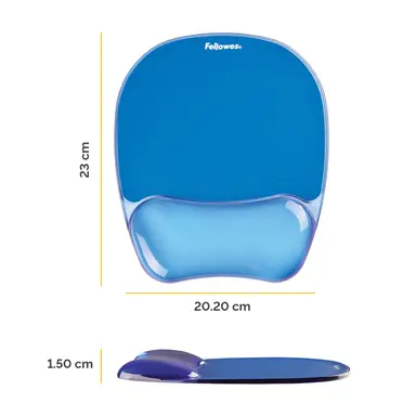 Fellowes Ergonomic Pad Conforms to the Wrist for All-Day Comfort. Provides Soothing, image 6