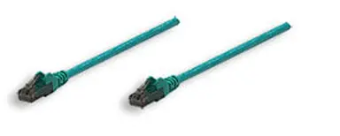 Intellinet Patch Cable Cat6 UTP Green 1 ft Snagless Boot, image 4
