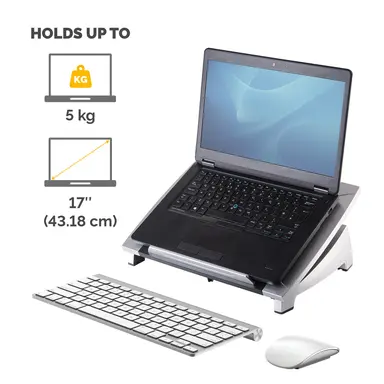 Fellowes Places Laptop at a Comfortable Height to Help Prevent Neck Strain. Supports 17 in, image 7
