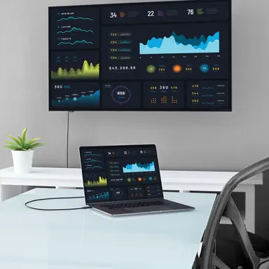 StarTech.com 6.6FT/2M USB Type C (DP Alt Mode HBR2) to VGA Cable / 1920X1200/1080P 60HZ / Edi, image 8