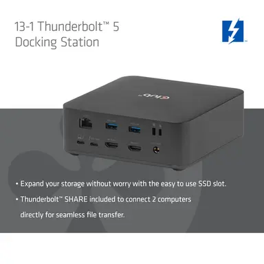Club 3D B.V The CLUB3D IS A Certified Thunderbolt 5 13-IN-1 Docking STATION. IT Fea, image 5