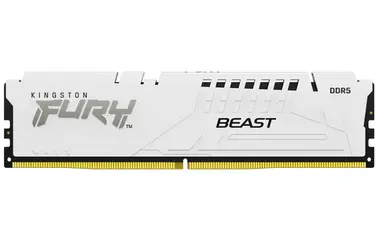 Kingston 16GB 6800MT/S DDR5 CL34 DIMM Fury Beast White Expo, image 3