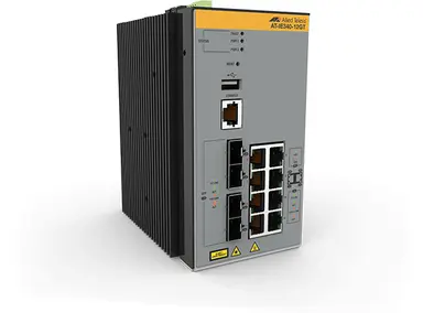 Allied Telesis 8X 10/100/1000T, 4X 100/1000X SFP, Industrial Ethernet, Layer 3 Switch