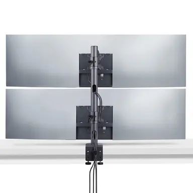 StarTech.com Desk Mount for 2X Vertically Stacked Monitors, Dual 49, Total 70LB (32KG), C-Cla, image 4