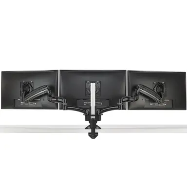 Chief Manufacturing KX Clmn Desk Mnt Tri 3L Arms Blk, image 4