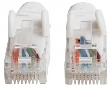 Intellinet White, 2 ft, Cat6 Patch Cable. Gold-Plated Contacts for Best Connection. PVC, image 6