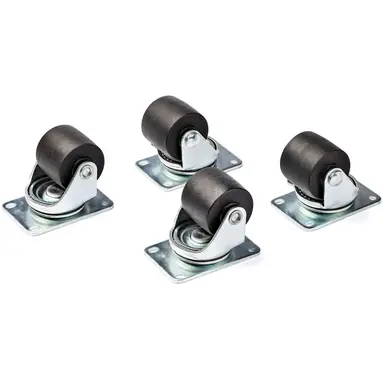 Set of 4 Replacement Casters (M6 2-INCH) for Server Rack - Bolt Pattern: 45 X 75