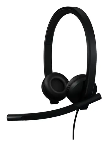 Logitech H570E Wired Stereo, Teams (USB-a) - Black, image 4