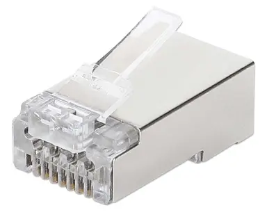 Intellinet 100-Pack Fastcrimp Cat6a 10G Shielded RJ45 Modular Plugs, image 5