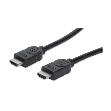 Manhattan - Strategic Manhattan High Speed HDMI Cable, 3D, 4K, HDMI Male to Male, Shielded, Black, 10, image 4