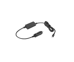 Lenovo 65W USB-C DC Travel Adapter - Input: 12/24V DC from Vehicle - Output: USB