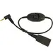 Jabra QD to 2.5MM TRRS W. Answer BTN, image 5