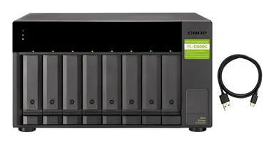 Qnap 8-BAY Desktop USB-C 3.1 GEN2 10GBPS Jbod, image 6