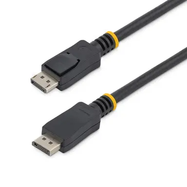 StarTech.com 0.5 m Short DisplayPort 1.2 Cable with Latches M/M - DisplayPort 4K with HBR2