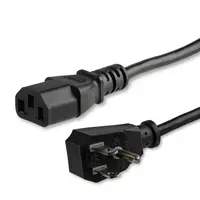 StarTech.com 6 ft (1.8 m) 18AWG Flexible Computer Power Cord W/ Flat NEMA 5-15P and IEC 60320, image 3