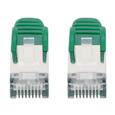 Intellinet CAT8.1 U/FTP Slim Network Patch Cable, 0.5 FT., Green, 10-Pack, image 7