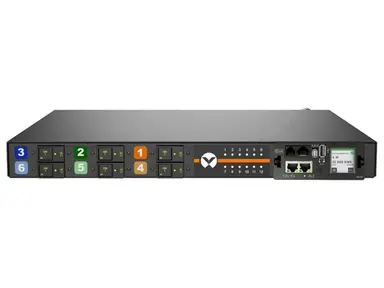 Vertiv Rpdu Monitored Outlet Level EC 30A 240/415V Wye 17.2KW Horizontal (12) Com, image 4