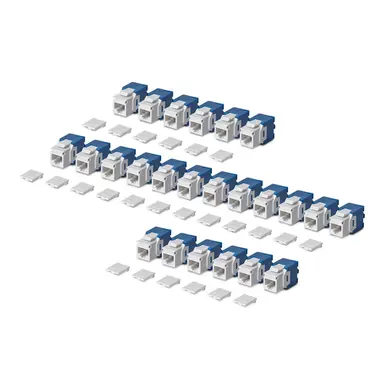 StarTech.com 24-Pack of Cat6 RJ45 UTP Keystone Jacks Is Ideal for Patch Panels and Wall Plate, image 7