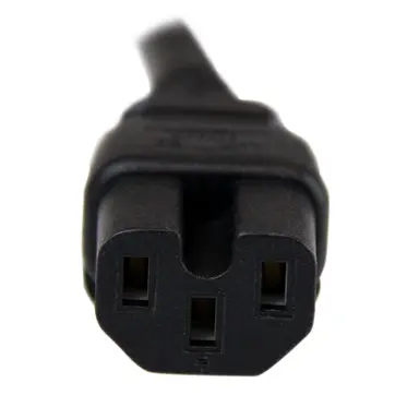 StarTech.com 4 ft (1.2 m) Universal Power Cord W/ NEMA 5-15P and IEC 60320 C15 Connectors; 125V, image 7