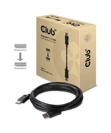 Club 3D B.V Display Port 1.2 Male to DisplayPort 1.2 Male Cable 3METER/9.84FT 4K 60HZ, Disp, image 7