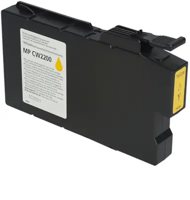 Ricoh Yellow Ink Cartridge for Use in MPCW2200 MPCW2200SP 100ML, image 4