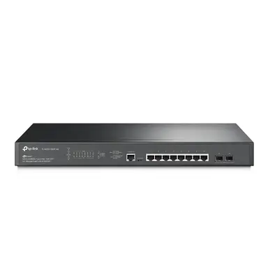 Omada Networks by TP Link Jetstream 8-Port 2.5GBASE-T and 2-Port 10GE SFP+ L2+ Managed Switch with 8-Port