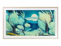 Samsung Electronics America I 75IN The Frame Customizable Bezel - Sand Gold Metal, image 3