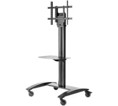 Peerless Industries Flat Panel TV Cart - Black - Integrated Cable Management Protects, Contains, image 4