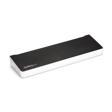 StarTech.com USB-C Dock 3 Video Outputs, 100W PD - 4X USB-a, 1X USB-C 5GBPS, NIC, Headset, K