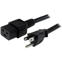 StarTech.com 3 ft (1M) Universal Power Cord W/ NEMA 5-15P and IEC 60320 C19 Connectors; 125V 1, image 3