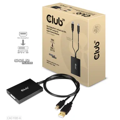Club 3D B.V Mini DP to DVI Adapter