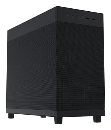 ASUS Prime AP303 Black Edition Mesh-Panel 44-LITER ATX PC Case GPU Support for, image 3