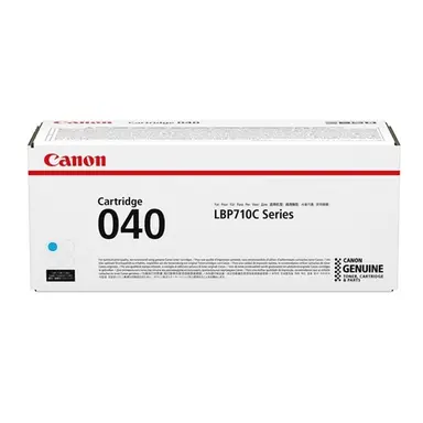 Canon Laser 040 Cyan Toner Cartridge - for Use with LBP712CDN - Black: Yields up to 6,300, image 4