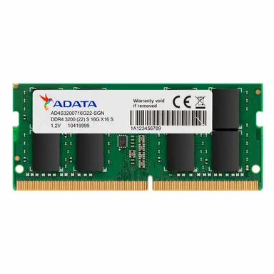 A-Data Technology (USA) Co., L ADATA 8GB DDR4 3200 So-DIMM Single Traymemory (DDR4 RAM)