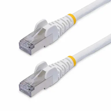 StarTech.com 1 ft White Cat8 Ethernet Cable, Snagless RJ45, 25G/40G, 2000MHz, 100W PoE, S/FTP, image 4