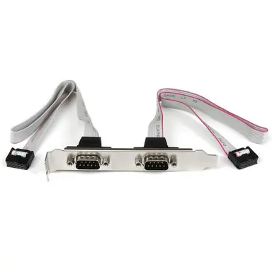 StarTech.com Add Two Extra Serial Ports to the Back of Your PC, from Your Motherboard - DB9