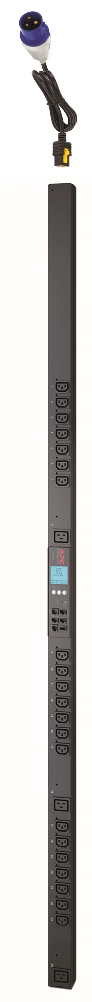 APC by Schneider Electric Rack PDU 2G, Metered by Outlet with Switching, Zerou, 20A/208V, 16A/230V, (21)