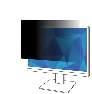 3M Display Materials and Syste Privacy Filter - Black - Effective Black Out Privacy from Side Views Outside the, image 4