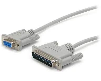 StarTech.com This 10 ft Cross Wired Serial/Null Modem Cable Features One DB9 Female and One DB