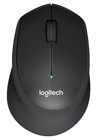 Logitech M330 Wireless Silent Mouse (Black)