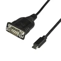 STARTECH.COM Portable USB Type-C to Male Serial RS232 DB9 Adapter with 16IN Cable Length - 92, image 3