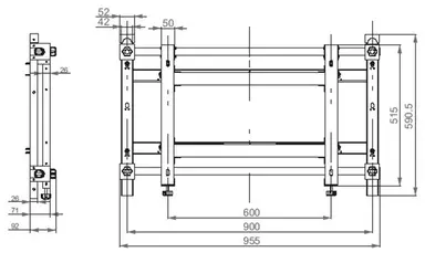 Samsung Videowall Wall Mount for 460UT Series