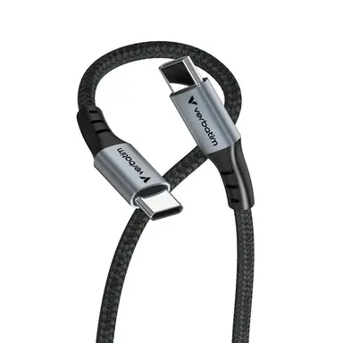 Verbatim Americas Verbatim Sync & Charge USB C to USB C 100W 120 CM