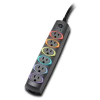 Kensington Computer Smartsockets Premium Surge 6 Outlet 8 ft, image 3